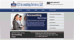 Desktop Screenshot of 123accountingservices.net